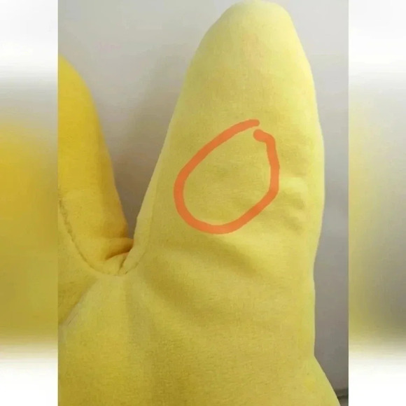 Peeps Bunny Rabbit Plush Yellow Easter Candy Stuffed Pillow Toy 2019 17" - Picture 5 of 5